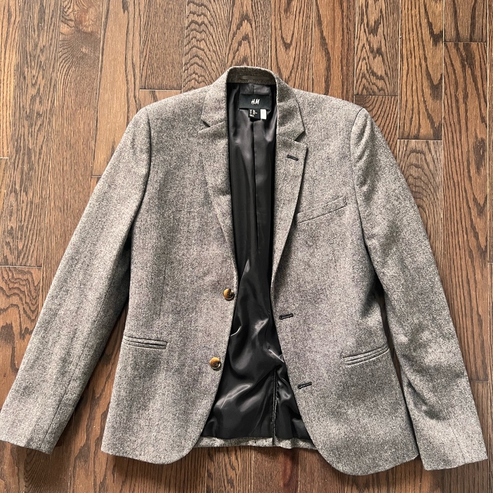 H&M Charcoal Men's Blazer
